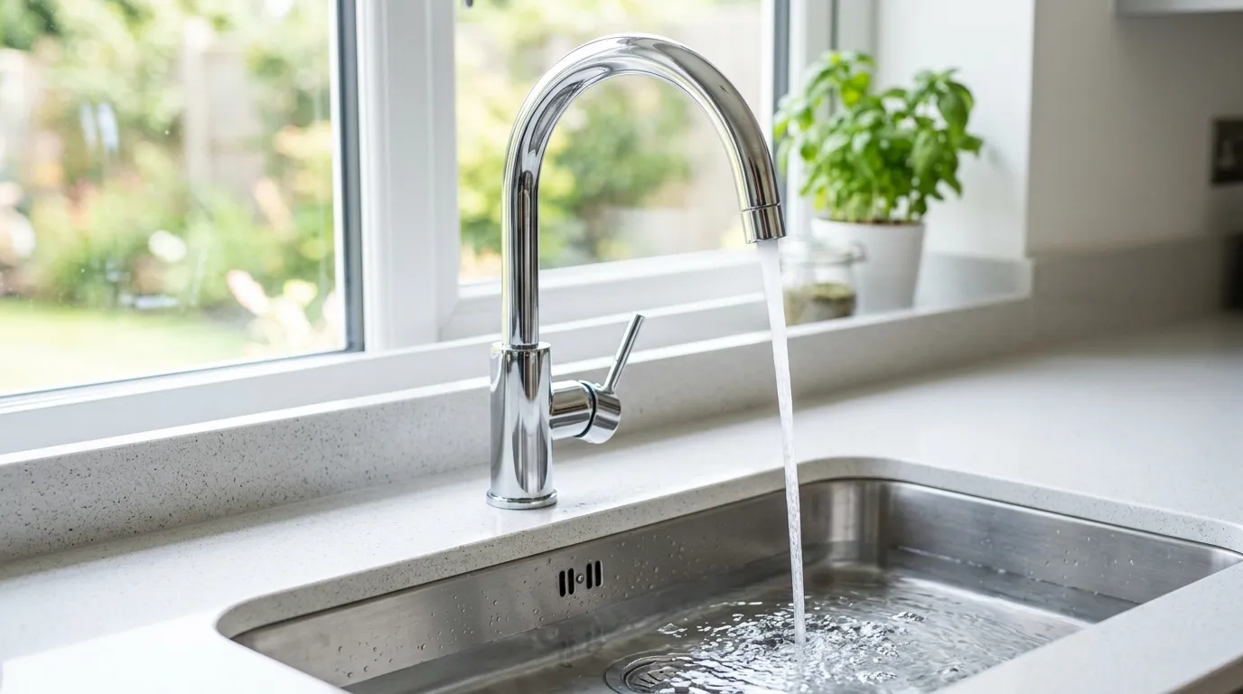 Local Plumbing Master Pros same day plumber fixing a faucet in Richmond Heights, MO